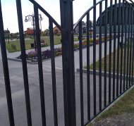 Забор вокруг музыкальной школы