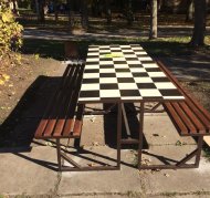 Шахматный стол для Спортивной школы