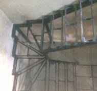  Лестница согласно проекта застройщика 
